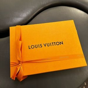 LV box with ribbon